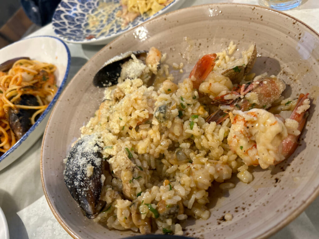ケアンズの夕食