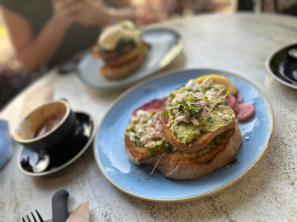muddy's cafeの朝食