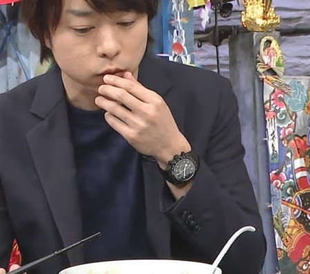 チューダーブラックベイを愛用する櫻井翔