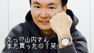 ヨットマスターⅡを愛用する山内健司