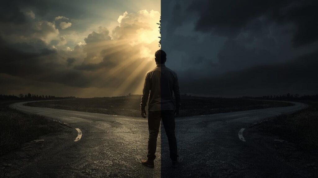 成功と失敗の分岐点に立つ男