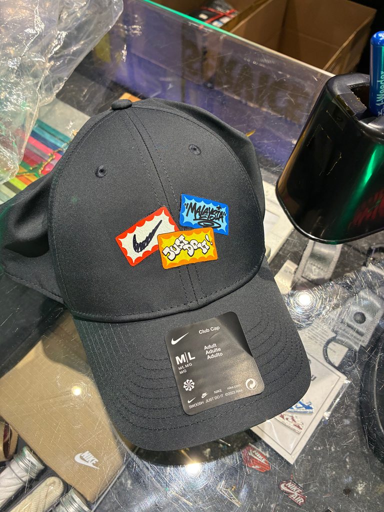 NIKE BY YOUで作った世界に1つだけのキャップ